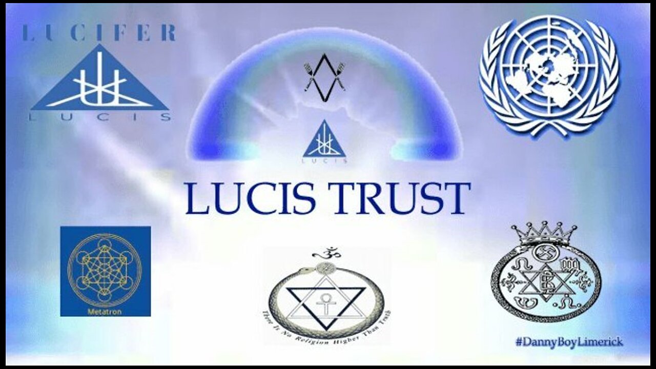 FLAT EARTH & LUCIS TRUST "LUCIFER REPRESENTS THE CENTRIFUGAL ENERGY OF THEIR UNIVERSE"