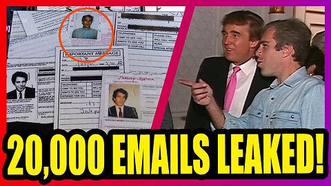 TRUMP in Full Panic Mode After New Bombshell — ALL 20,000 EPSTEIN EMAILS EXPOSED