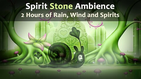 Rainfall in the Spirit Garden | Spirit Forest Rain Ambience