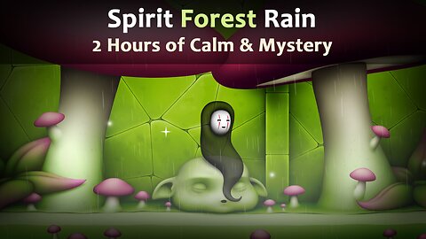 Rainfall in the Spirit Garden | Spirit Forest Rain Ambience