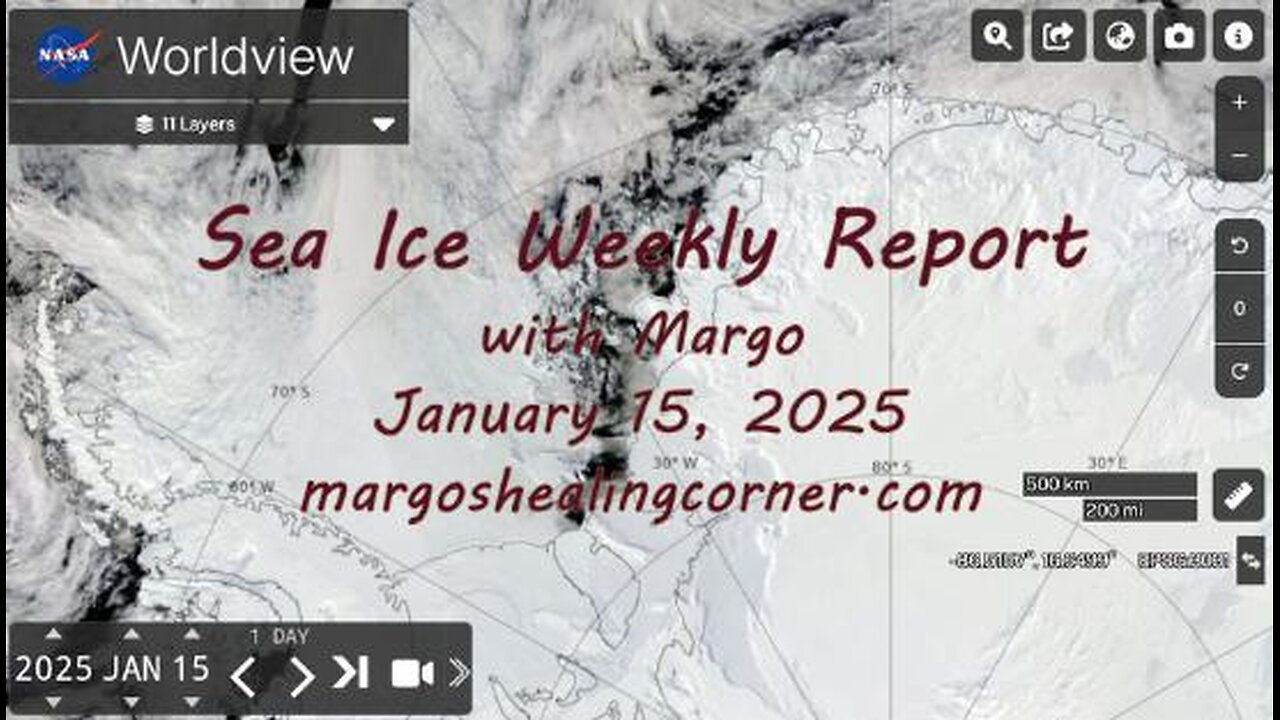 Sea Ice Weekly Report with Margo (Jan. 15, 2025)