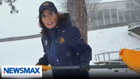 Gov. Hochul's snow-shoveling video falls flat | The Right Squad