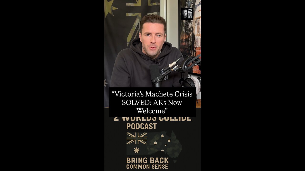 “Victoria’s Machete Crisis SOLVED: AKs Now Welcome”
