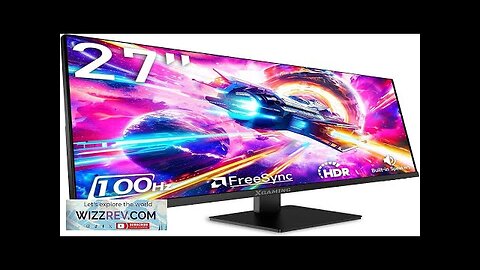 memzuoix 27 Inch Computer Monitor 100Hz FHD1920 x 1080P Gaming Monitor Review