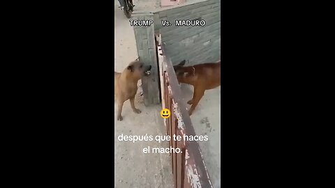 Maduro haciéndose el macho.