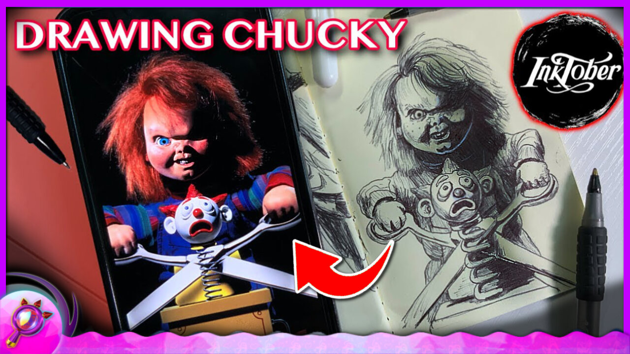 How To Draw Chucky | Sketch Tutorial