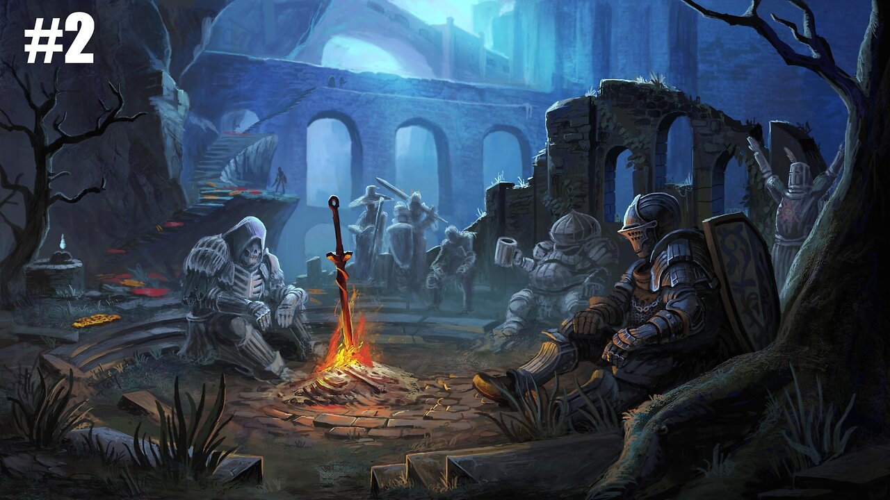 Taking down the sewer dragon / Dark Souls / Part 2