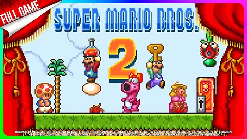 Super Mario Bros. 2 [SMAS] (SNES - US) Longplay