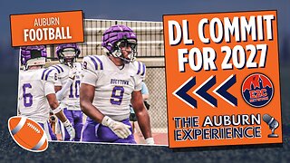 Auburn Football's 2nd 2027 Commitment | Hueytown DL Commits to Tigers