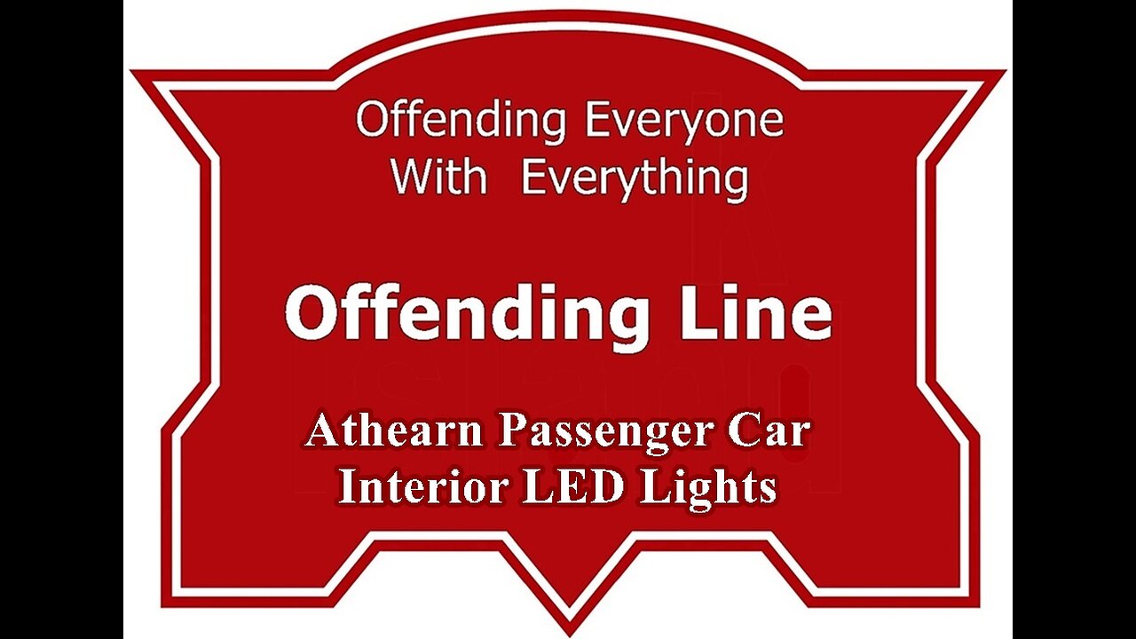 Adding LED Lights to Athearn Passenger Cars