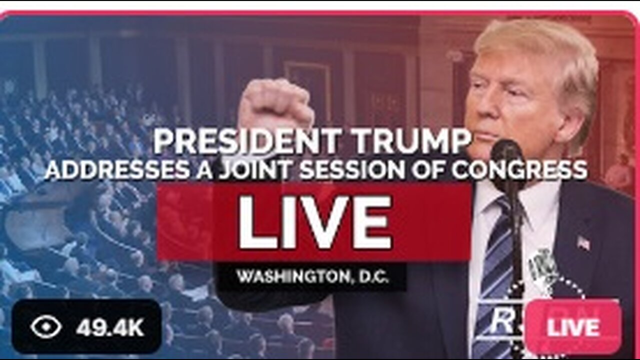 LIVE: President Trump Addresses a Joint Session of Congress - 3/4/25