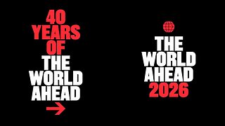 ECCO COME SARÀ LA PROSSIMA COPERTINA DI THE WORLD AHEAD 2026 DELLA RIVISTA THE ECONOMIST GIUNTA ALLA SUA 40ma EDIZIONE specifico che la rivista the world ahead esce tutti gli anni da sempre dal novembre 1986