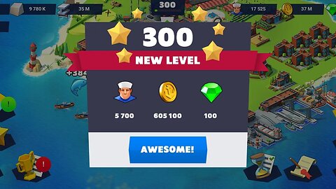 Seaport Level 299 gameplay