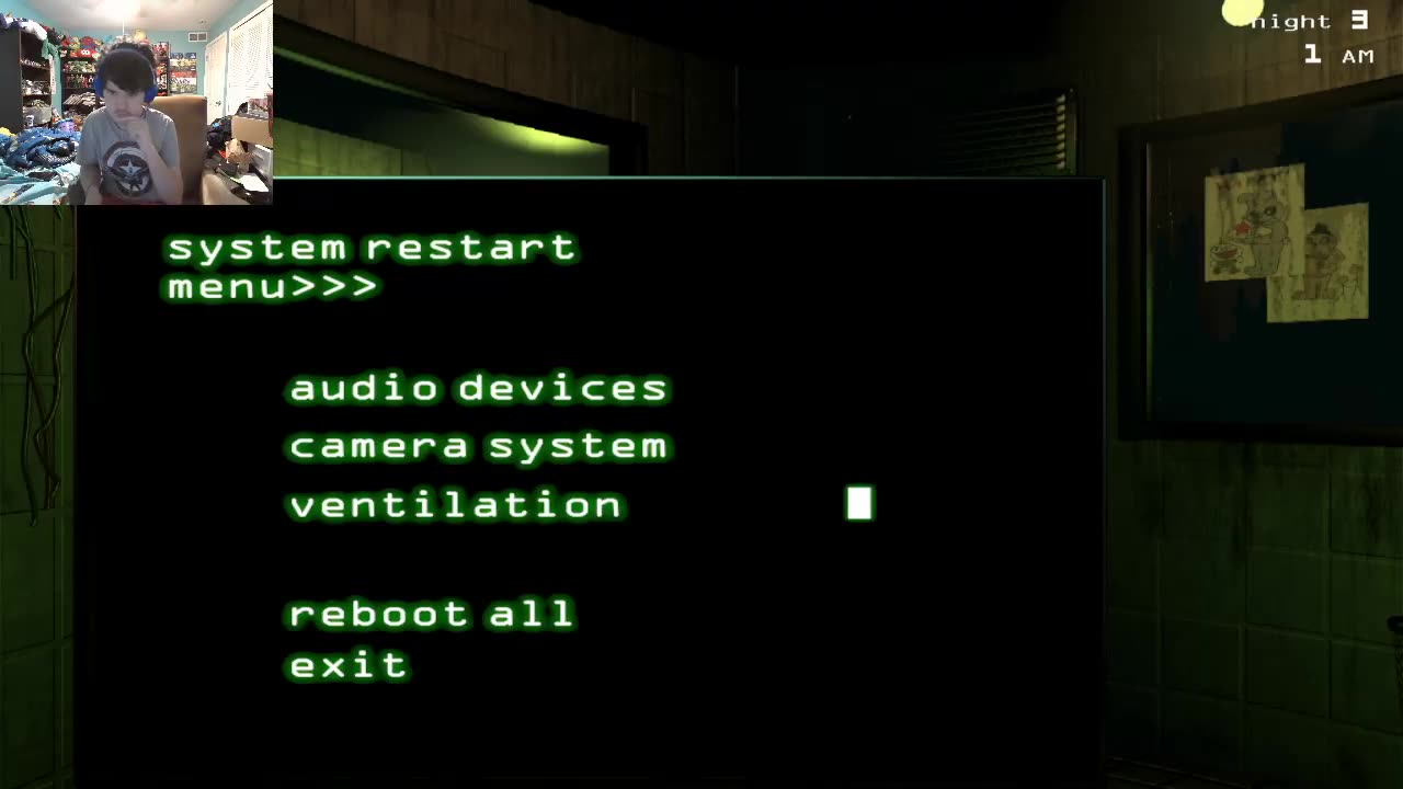 Carson gaming play fnaf 3 part 2