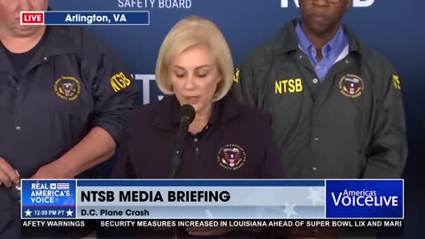 NATIONAL TRANSPORTATION SAFETY BOARD ON DC PLANE CRASH
