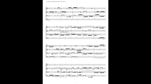 J.S. Bach - Well-Tempered Clavier: Part 2 - Fugue 12 (Brass Quartet)