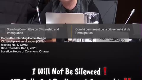 I Will Not Be Silenced”: Parliament Pushes Back Against Committee Censorship