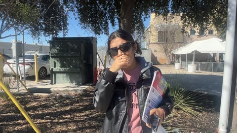 I interviewed an illegal woman from Hounduras at the ICE center.