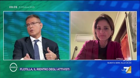 Sabotage Capezzone su Telese : evvai con Hamas; Il secondo si da alla macchia