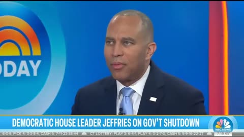 Hakeem Jeffries keeps getting called out for government shutdown hypocrisy.