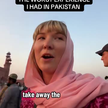 White Woman Gets Sexually Harassed At Mosque
