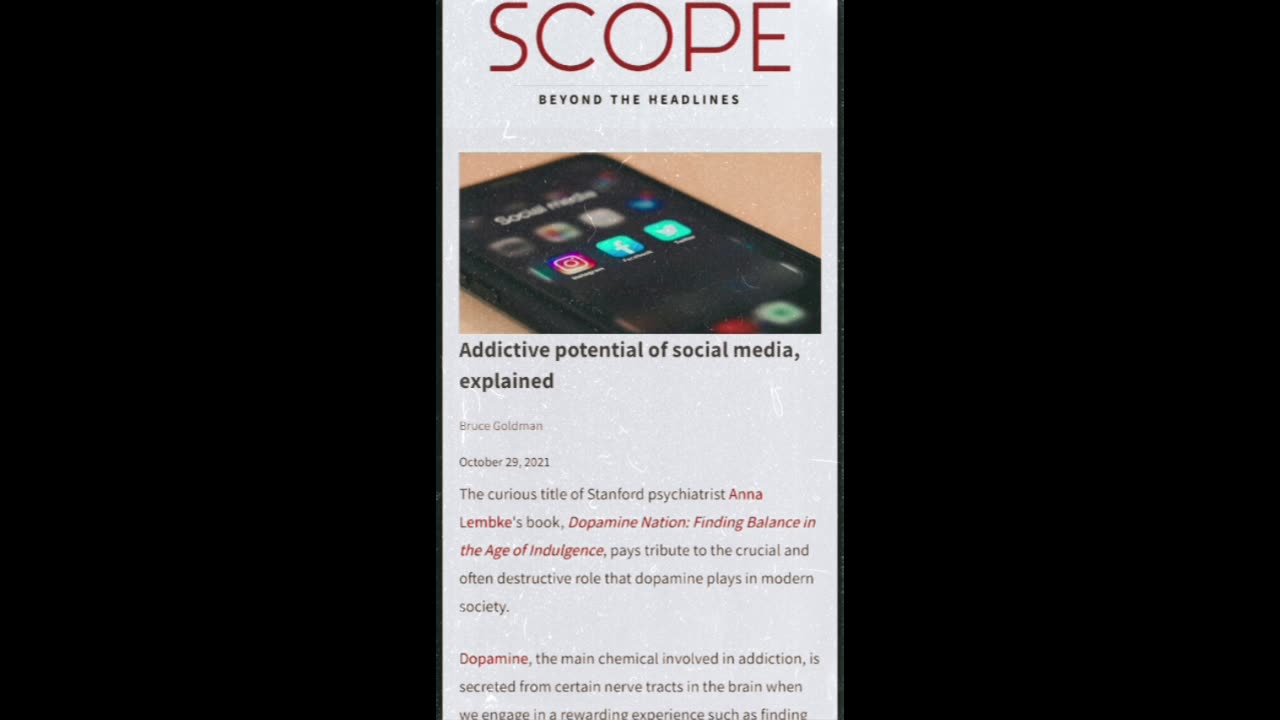 Social Media Addictive Like A Drug?