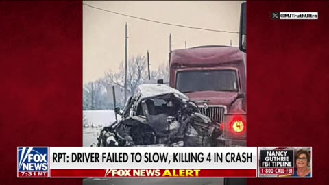 ICE Arrests Illegal Alien Semi-Truck Driver who Killed 4, Injured Others in Indiana