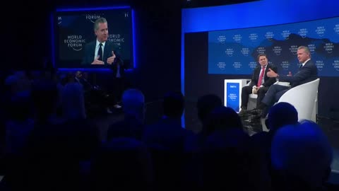 Breaking WEF Davos 2026 Gavin Newson Gov Unleashes on Trump and warned Democracy Collapse