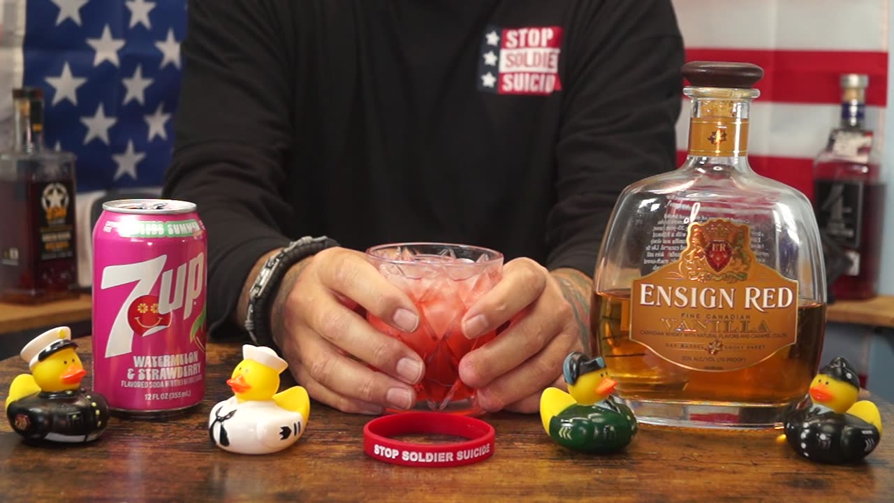 Frank Hefner - Ensign Red Vanilla Whiskey & 7Up Endless Summer Soda