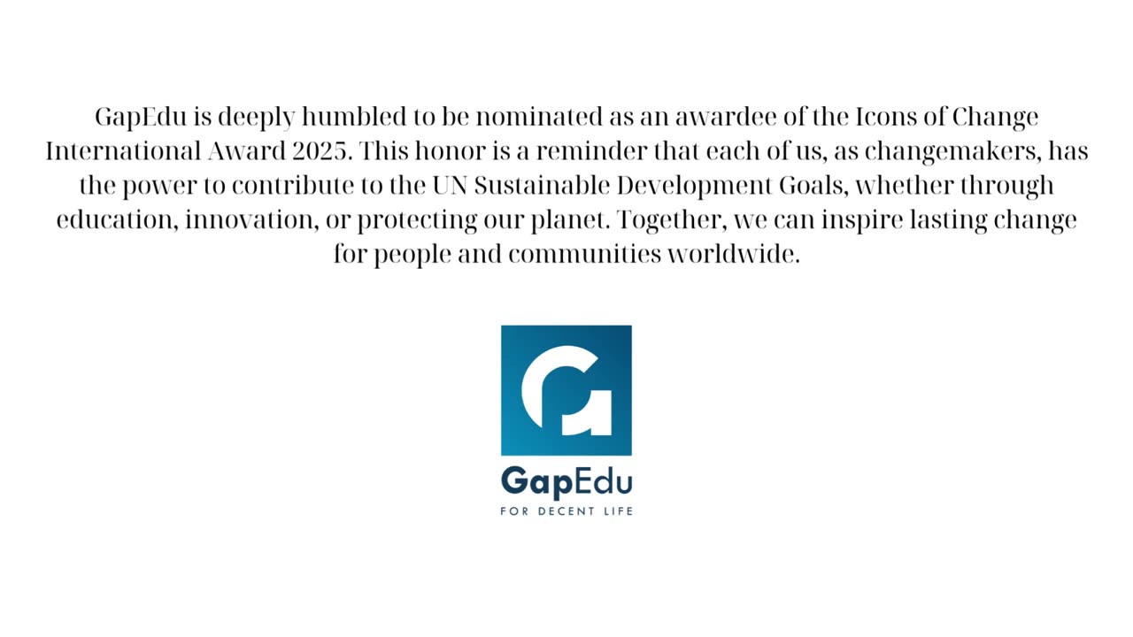 GapEdu Consulting and Training, an Icon of Change
