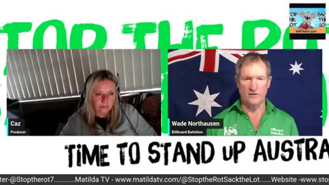 Caz with Wade from Billboard Battalion Tuesday 14th October 2025