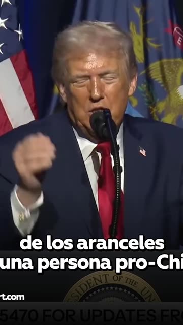 "Persona pro-China": Trump arremete contra quienes no apoyan sus aranceles