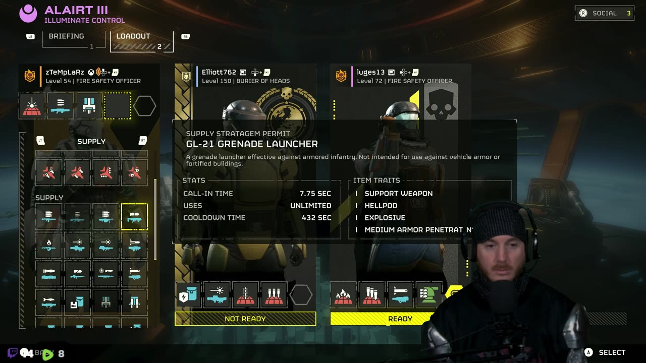 (XBOX) - Helldivers 2 -PREMIUM Night!!