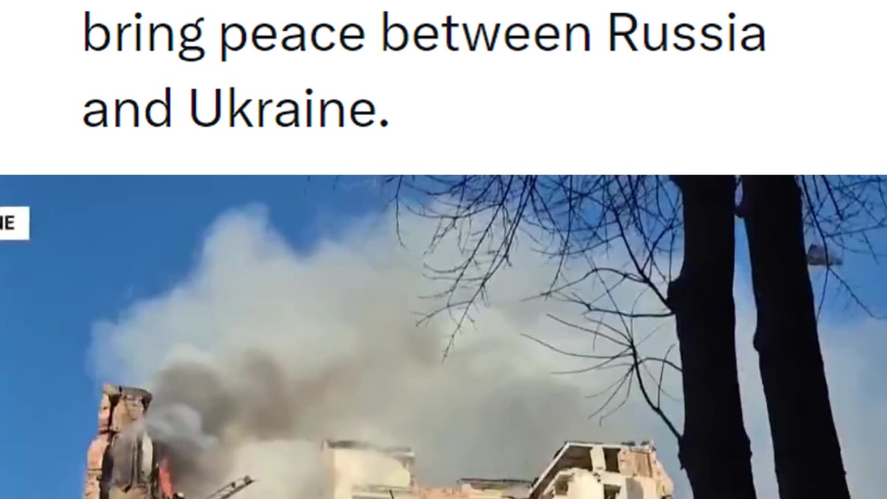 BREAKING: The peace President has done it again!