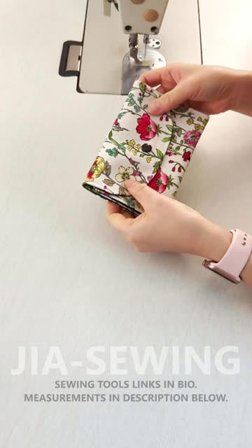 Floral Purse👛✨ | DIY | Quick Sewing Tips No.348