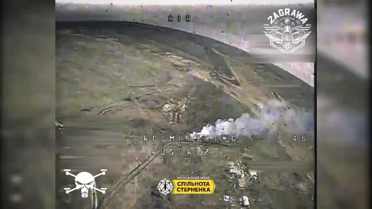 Flying Skull operators are destroying Russians with FPV in the Pokrovsk direction!