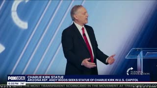 Charlie Kirk statue in the Capitol? New resolution introduced