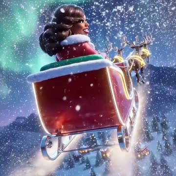 Joy Flight in My Candy Painted Sleigh | Go Wicked Mrs. Claus