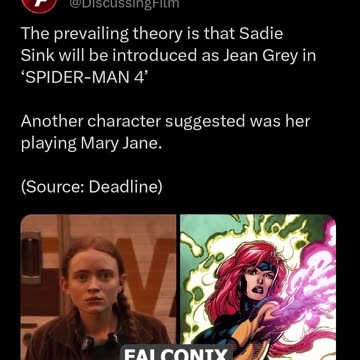 Sadie Sink Joins Spider-Man 4 – Is She the New Gwen Stacy?