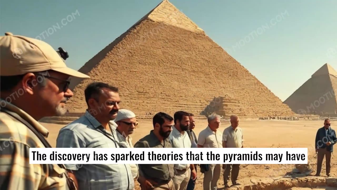 Two kilometers of underground structure discovered under the Giza pyramids