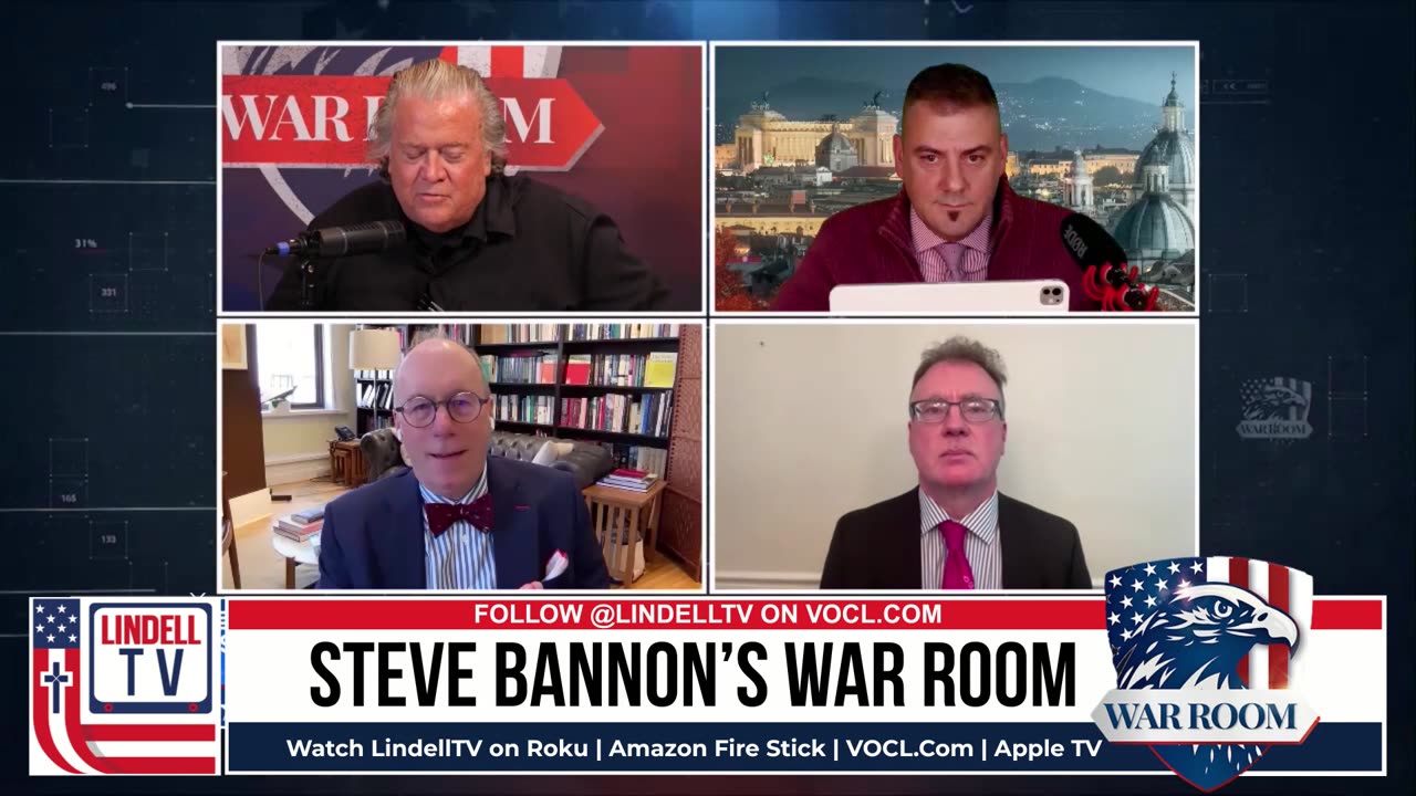 WATCH NOW: STEVE BANNON'S WAR ROOM MONDAY PM
