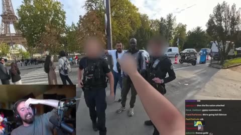 WHAT the F*CK is happening in Paris?? Asmongold TV