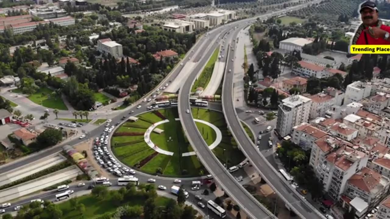 💋So much to see in Izmir, Turkey shot from Drone 4K