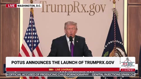 WATCH: President Trump Officially Unveils Trump RX, Lowering Drug Costs Exponentially - 02/05/26