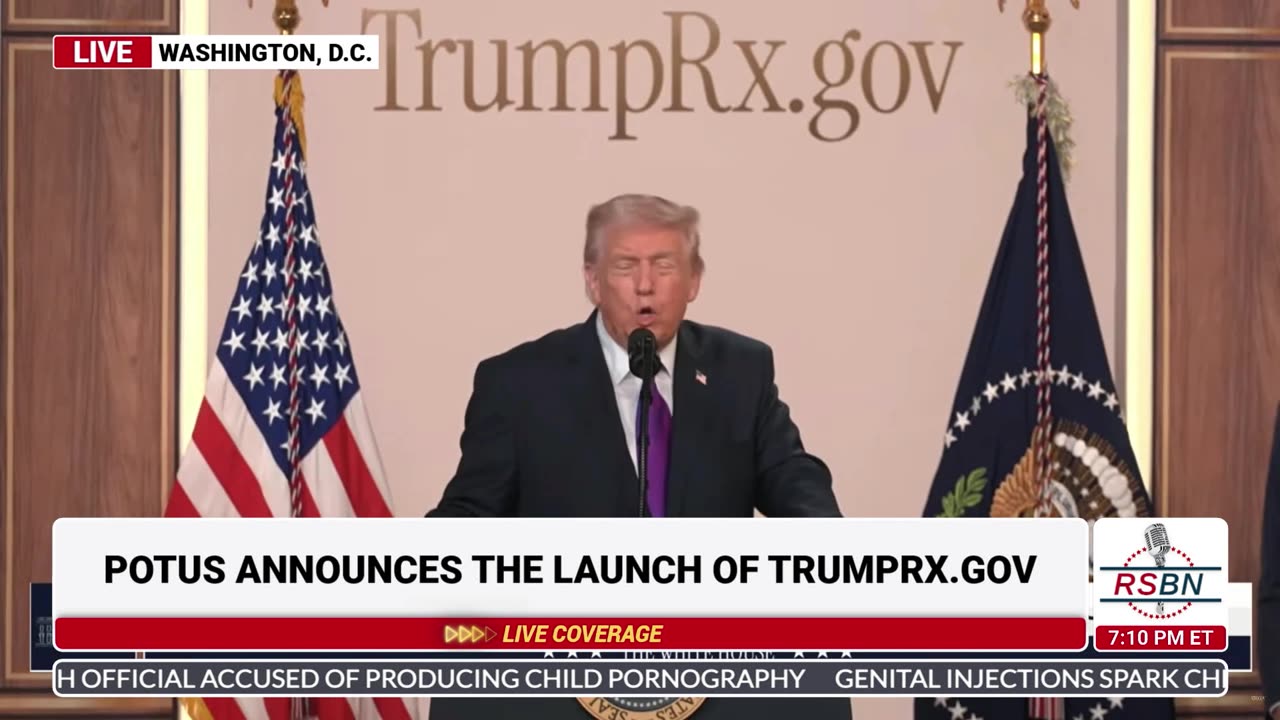 WATCH: President Trump Officially Unveils Trump RX, Lowering Drug Costs Exponentially - 02/05/26