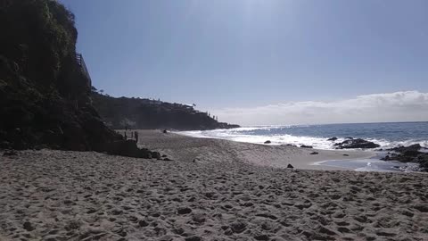 The Captain's View. 1,000 Steps Beach, Laguna Beach, California.
