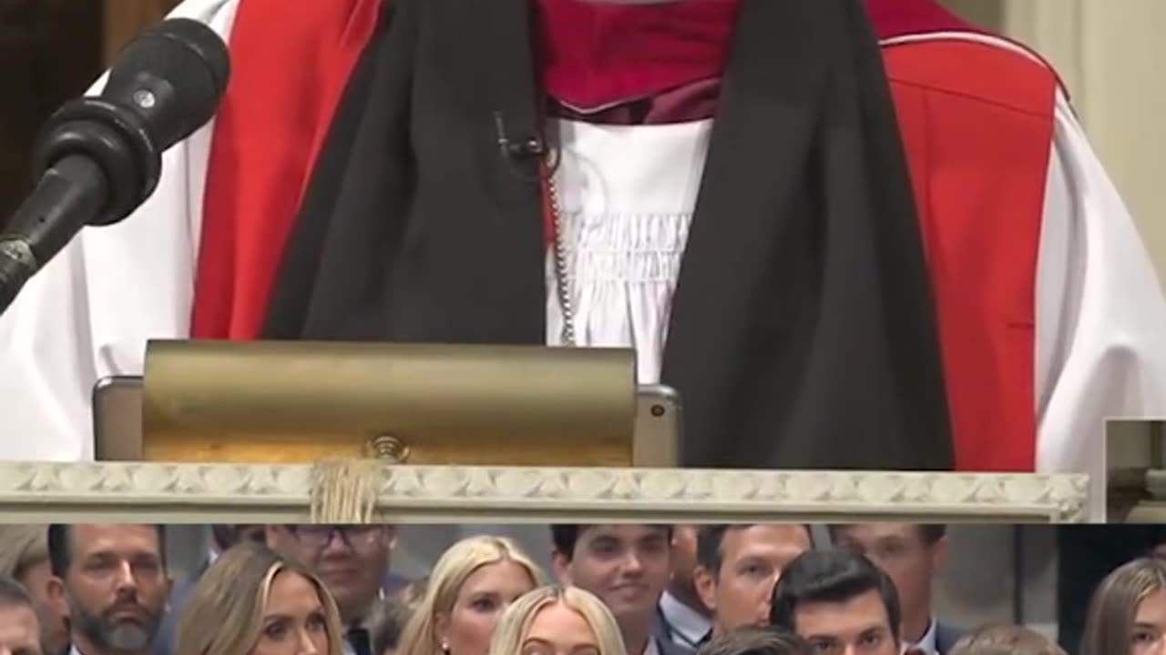 Episcopal Bishop Mariann Budde, tells her truths to President Donald Trump's face.