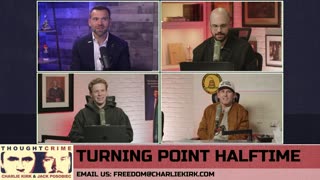 THOUGHTCRIME Ep. 100 — Turning Point Halftime? Potatoes and Katie Porter? Hasan the Dog Shocker?