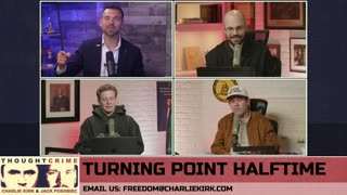 THOUGHTCRIME Ep. 100 — Turning Point Halftime? Potatoes and Katie Porter? Hasan the Dog Shocker?
