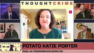 THOUGHTCRIME Ep. 100 — Turning Point Halftime? Potatoes and Katie Porter? Hasan the Dog Shocker?